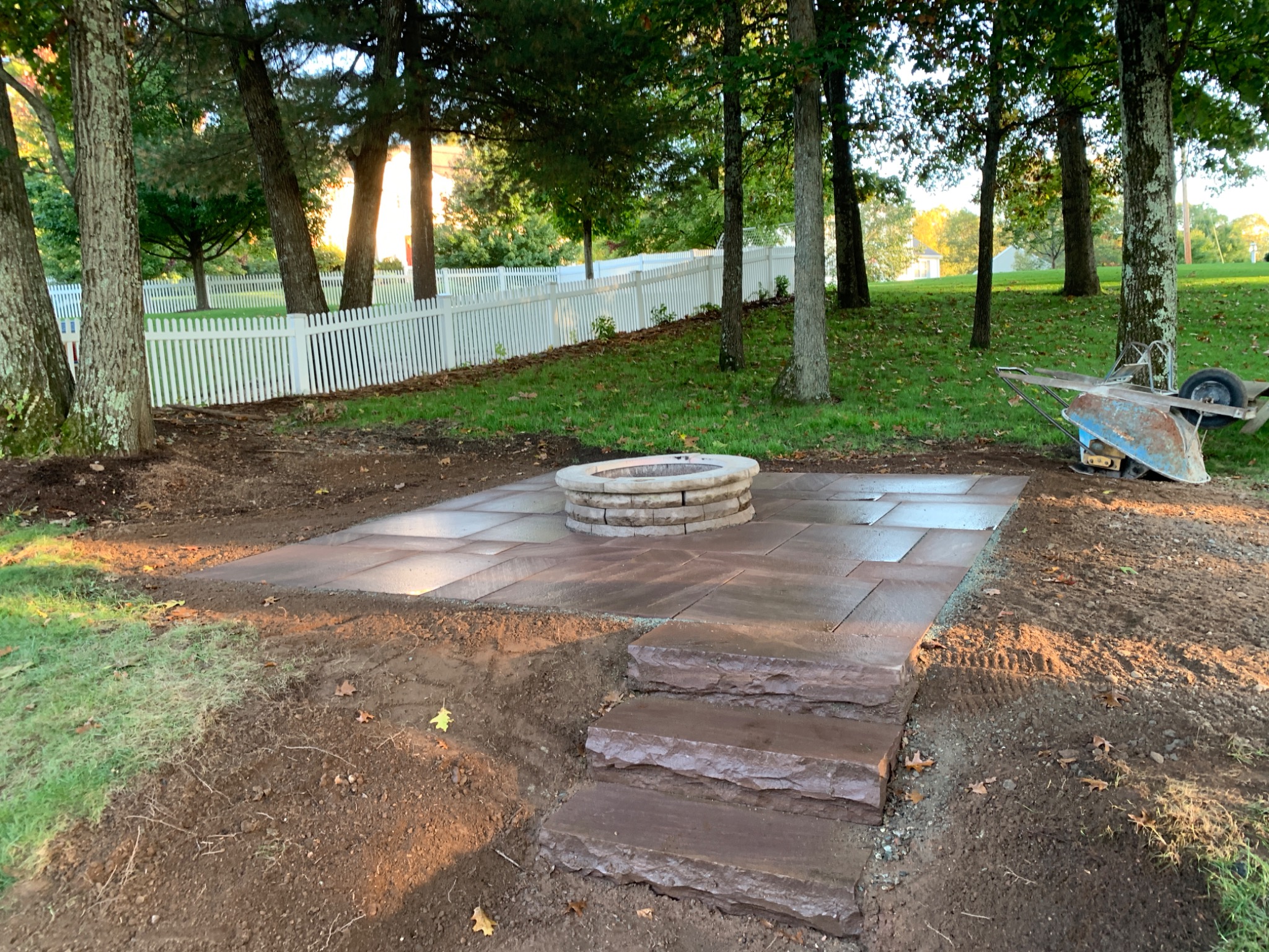 Patios and walkways